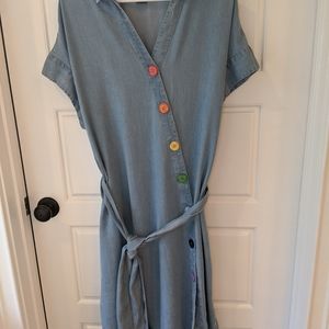 Denim dress